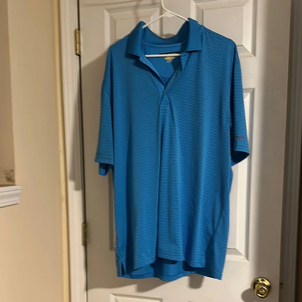 Greg Norman Collection Blue Polo Shirt Casual Wear - Picture 2 of 4